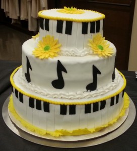 Taylor's Senior Recital Cake